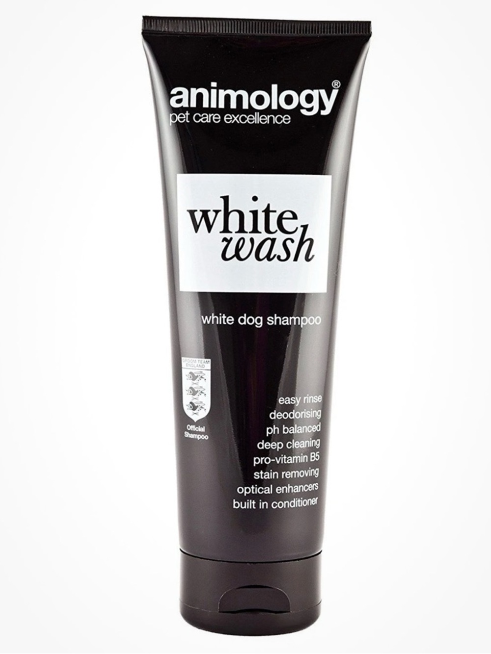 Animology White Wash White Dog Shampoo - Black Tube